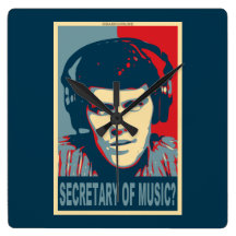 Your Obamicon.Me Square Wallclock