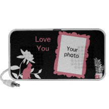 Your Photo & Your Text Cat and Frame Speaker