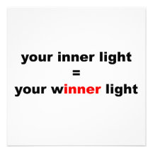Your Winner Light Personalised Invites