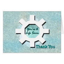 You're A Life Saver Thank You Card
