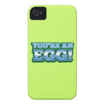 You're an EGG!  an awesome kiwi saying iPhone 4 Case