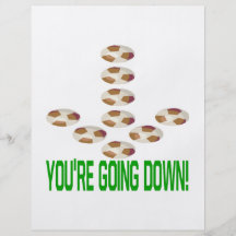 Youre Going Down Personalised Flyer