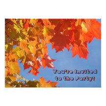You're Invited to the Party! Invitations Harvest