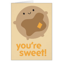 You're Sweet! Kawaii Pancake Cards