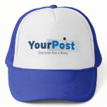 YourPost Hat Light Blue
