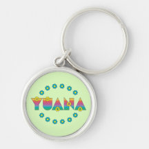 Yuana in Flores Rainbow Key Chain