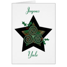 Yule - Joyous Yule Greeting Card
