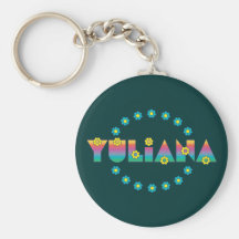 Yuliana in Flores Rainbow Keychain