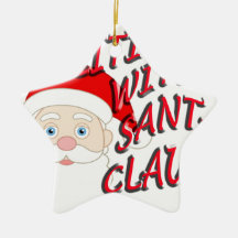 Yulitide With Santa Claus Christmas Ornaments