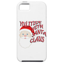Yulitide With Santa Claus iPhone 5 Covers