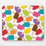 Yum! Popsicle Mousepad — White