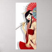 Yumeka Geisha Poster