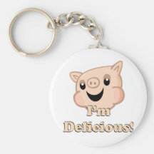 Yummy Bacon Keychain