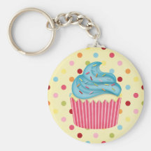 yummy cupcake key chains
