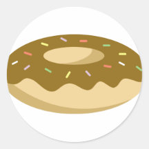 Yummy Food - Doughnut Stickers