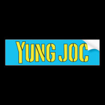Yung Joc Bumper Sticker bumper stickers