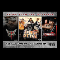 Yung Joc Swagg Team Flyer Back Poster posters