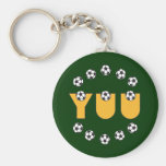 Yuu in Soccer Gold Keychains