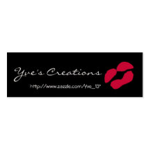 Yve's Creations Profile Card - Customisable Business Card Templates