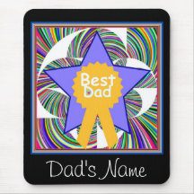 Z. BEST DAD MOUSE PAD