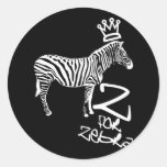 Z for Zebra Sticker