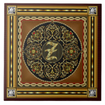 Z Monogram Premium Best viewed large. see notes Ceramic Tile
