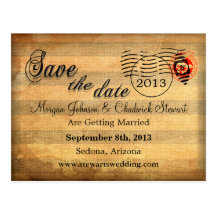 Zachée IV Save the Date Postcards