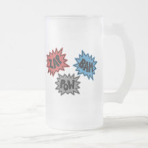 ZAP BAM POW Comic Sound FX - Original Mug