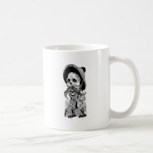 Zapatista  Calavera. c. early 1900's. Mexico. Coffee Mug