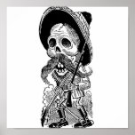 Zapatista  Calavera. c. early 1900's. Mexico. Posters