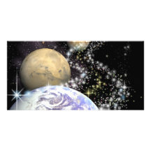 ZAZ283 PHOTO GREETING CARD