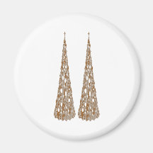 Zazzlelist Jewel Tree Decorations Magnet