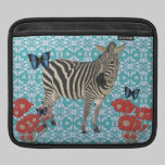 Zeb Boho Blue Butterflies iPad Sleeve ipad sleeves