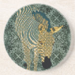 Zeb Sunshine Green Art  Coaster coasters