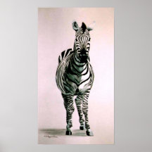 Zebra 4 poster