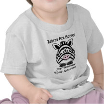 Zebra Art T-shirts