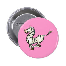 Zebra Button