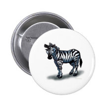 Zebra Button