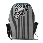 Zebra Code Courier Bag