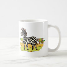Zebra Coffee Mugs