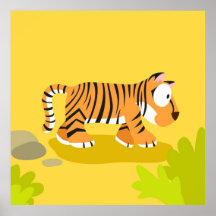 Zebra from my world animals serie print
