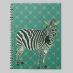 Zebra Green Notebook notebooks