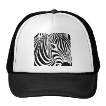 Zebra Head Trucker Hats