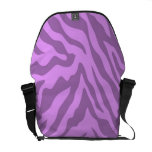 Zebra Messenger Bag