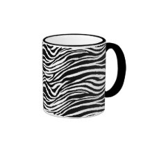 Zebra Pattern Mug