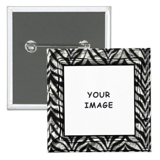 Zebra Photo Frame Button