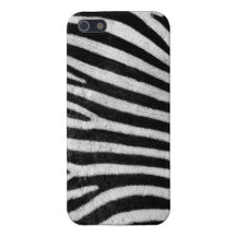 Zebra Print Fabric Look iphone5 case iPhone 5 Case
