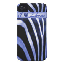 Zebra print iphone 4 case