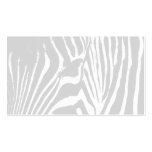 ZEBRA REGENCY in KELLY GREEN & GRAY Business Cards