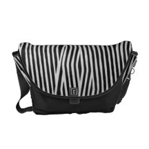 Zebra Rickshaw Messenger bag